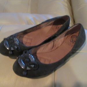 Vince Camuto Farina Suede Ballet Flats
